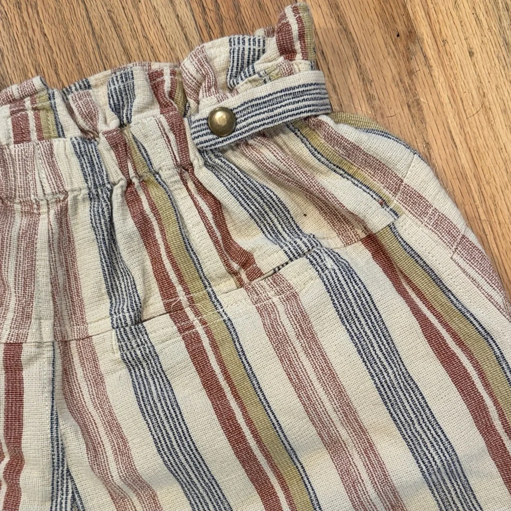 Free People Multicolor Striped High Waist Shorts - Picture 10 of 13